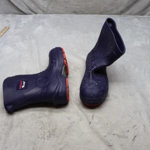 Tingley Flite Unisex M10 W12 Work Boots Blue Composite Toe Rubber Pull On 26256